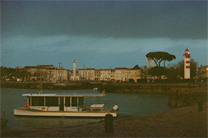 Port de La Rochelle  la tombe de la nuit (Canon AE-1 - Argentique) - 2016