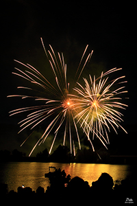 Feu Artifice 14 Juillet Montmerle Lyon