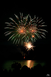Feu Artifice 14 Juillet Montmerle Lyon